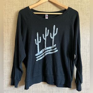 Little Canyon Press hand printed shirt